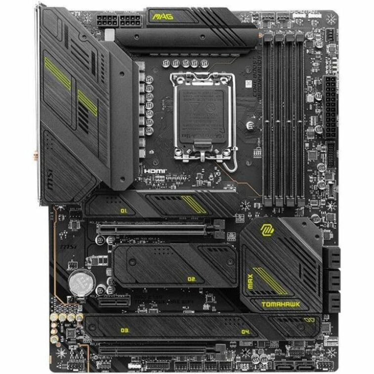 MSI MAG MAG Z790 TOMAHAWK MAX WIFI Gaming Desktop Motherboard - Intel Z790 Chipset - Socket LGA-1700 - ATX - Thumbnail 3
