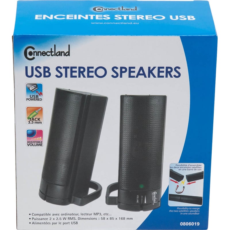 USB STEREO SPEAKER WITH MAGNETIC DESIGN - Thumbnail 3