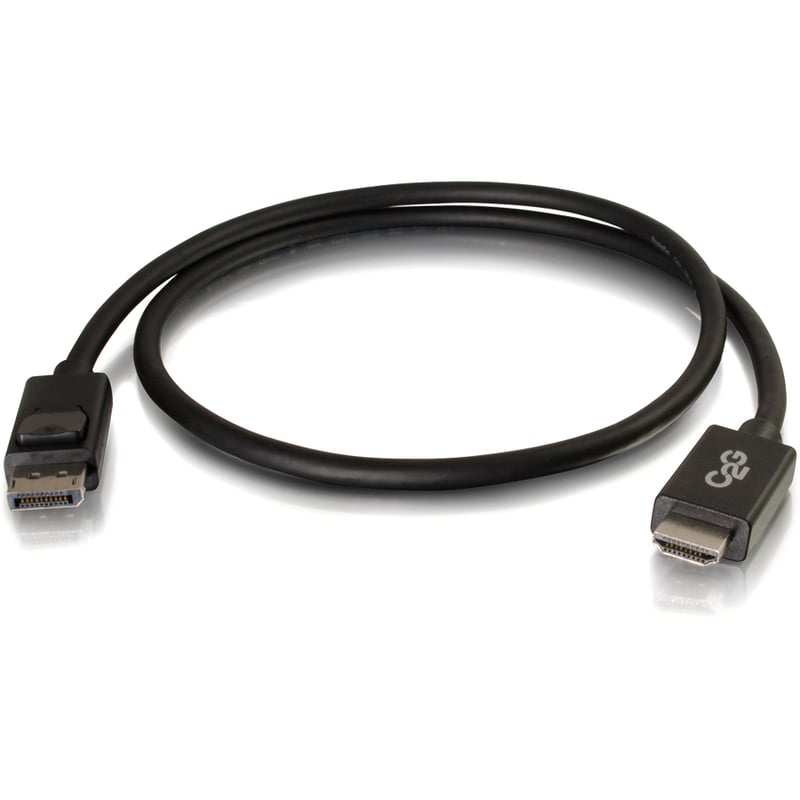 C2G 3ft DisplayPort to HDMI Cable - DP to HDMI Adapter Cable - M/M - Thumbnail 3