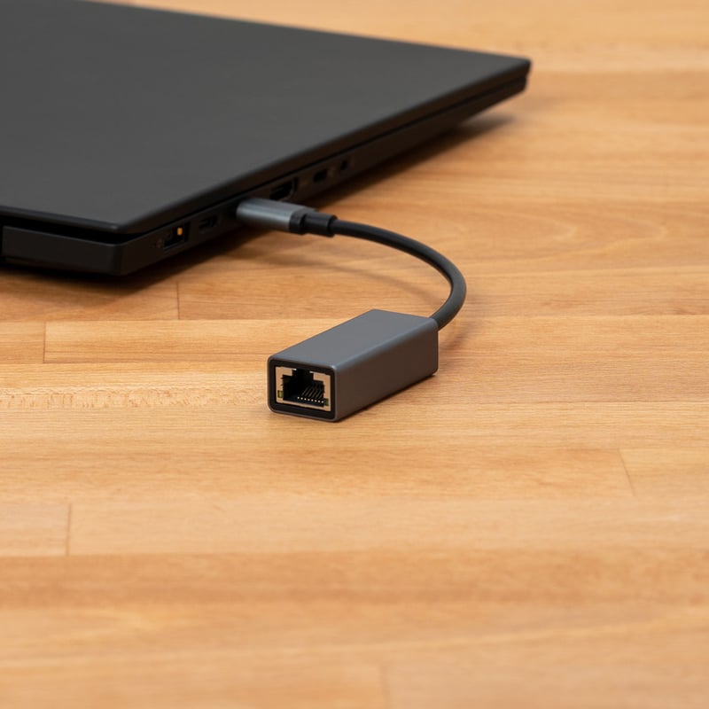 VisionTek USB-C to Ethernet 1 Gbps Adapter (M/F) - Thumbnail 5