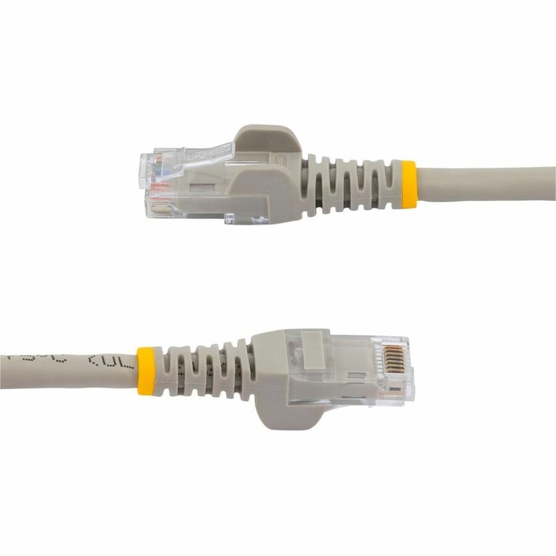 StarTech.com 3 ft. CAT6 Ethernet Cable - 10 Pack - ETL Verified - Gray CAT6 Patch Cord - Snagless RJ45 Connectors - 24 AWG - UTP - Thumbnail 4