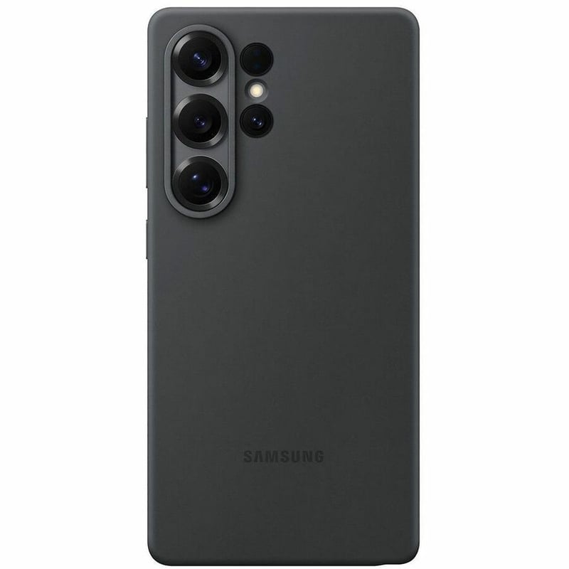Samsung Galaxy S25 Ultra Silicone Case, Black - Thumbnail 5