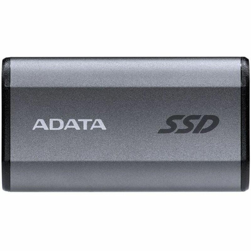 Adata SE800 AELI-SE880-500GCGY 500 GB Portable Rugged Solid State Drive - External - Titanium Gray - Thumbnail 1