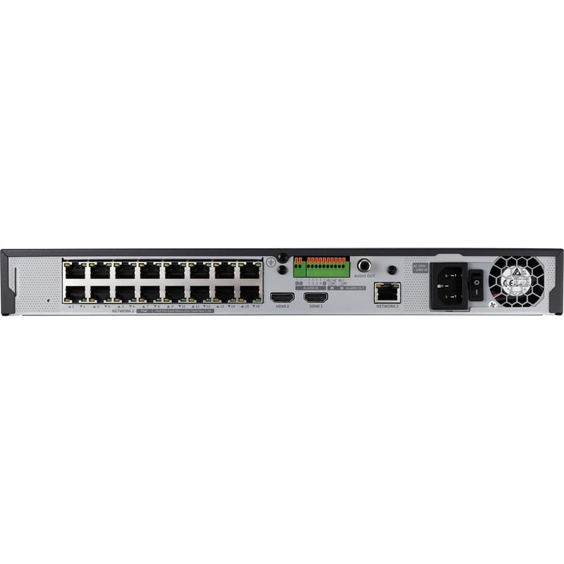 Wisenet 16 CH PoE NVR - 8 TB HDD - Thumbnail 3