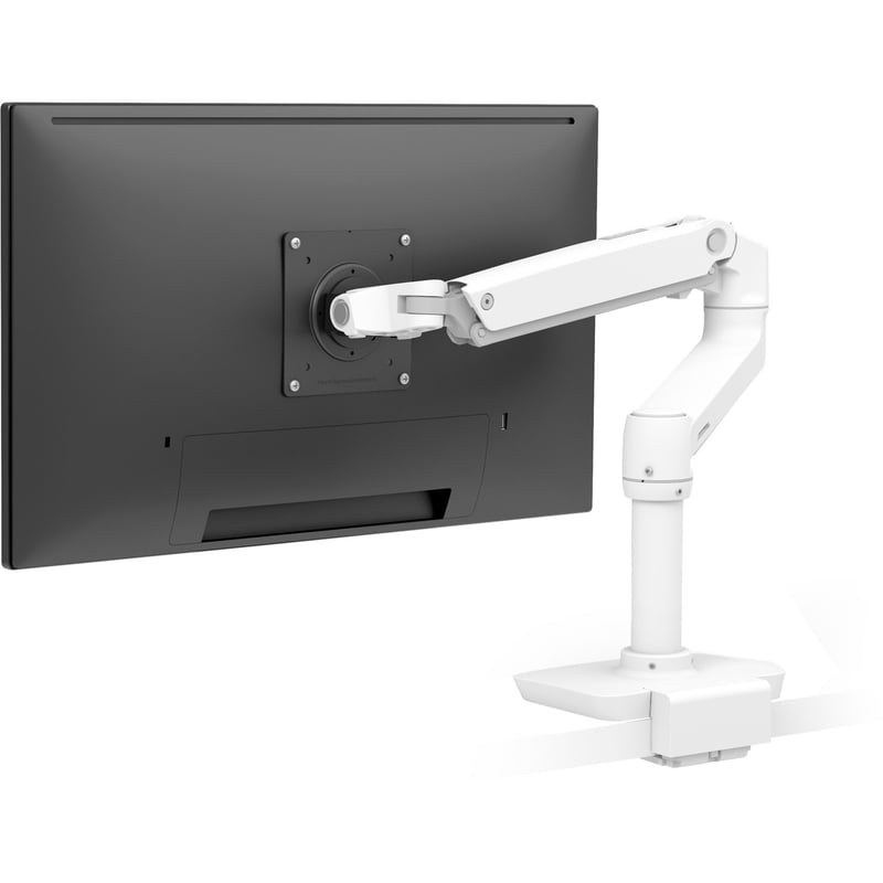 Ergotron Desk Mount for LCD Monitor - White - Thumbnail 1