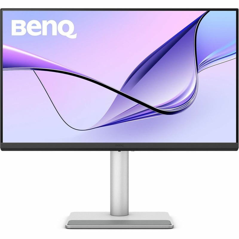 BENQ 27IN 4K IPS MONITOR60 HZ SILVER GREY3840X2160USB-C 90WSPK - Thumbnail 1