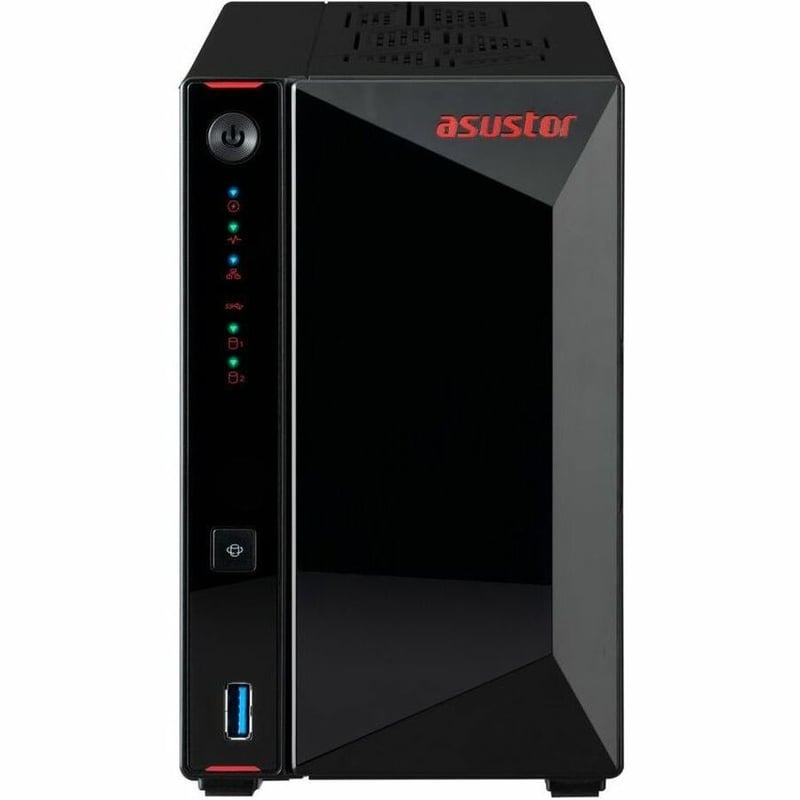 ASUSTOR NIMBUSTOR 2 GEN2 AS5402T 2 BAY NAS QUADCORE 2.0GHZ C - Thumbnail 1