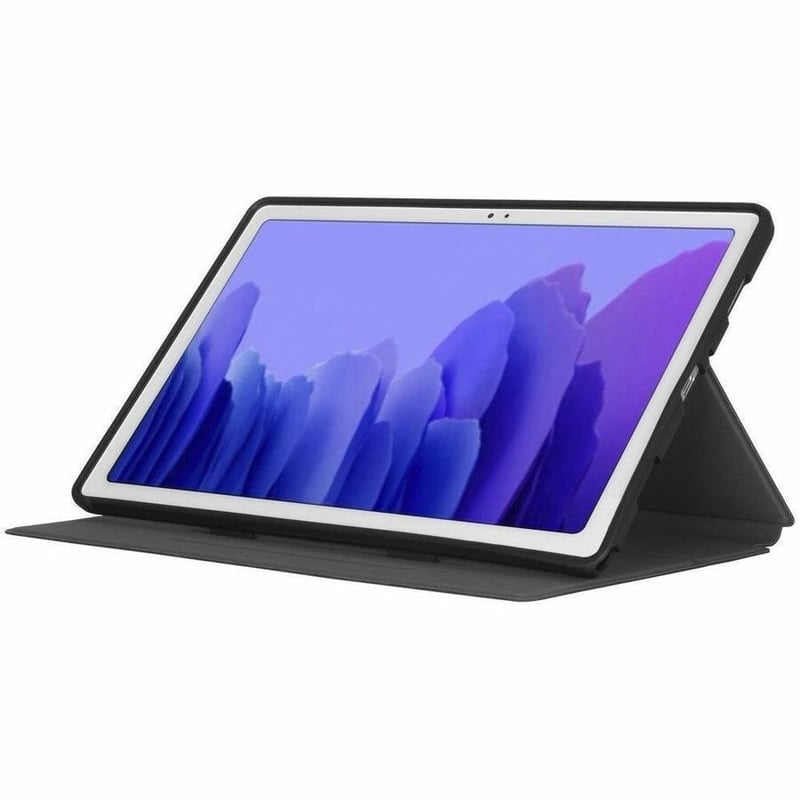 Targus Click-In THZ887GL Carrying Case (Folio) for 10.4" Samsung Galaxy Tab A, Galaxy Tab A7 Tablet, Stylus - Black/Charcoal, Black - Thumbnail 4