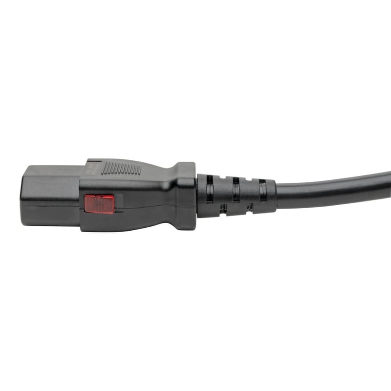 Eaton Tripp Lite Series Power Extension Cord, Locking C13 to C14 PDU Style - 10A, 250V, 18 AWG, 1 ft. (0.31 m) - Thumbnail 5