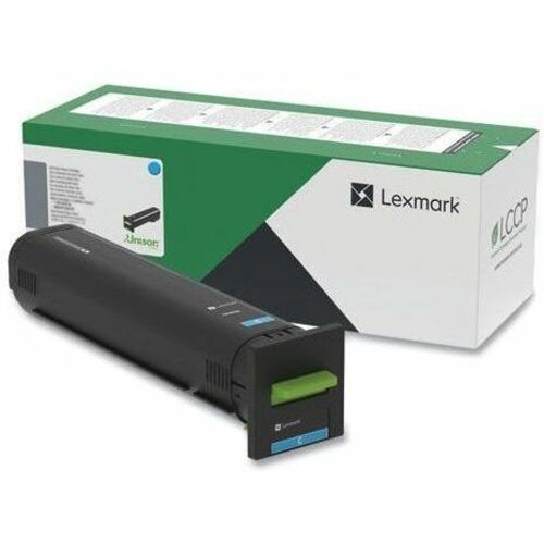 Lexmark Original Laser Toner Cartridge - Cyan Pack - Thumbnail 1