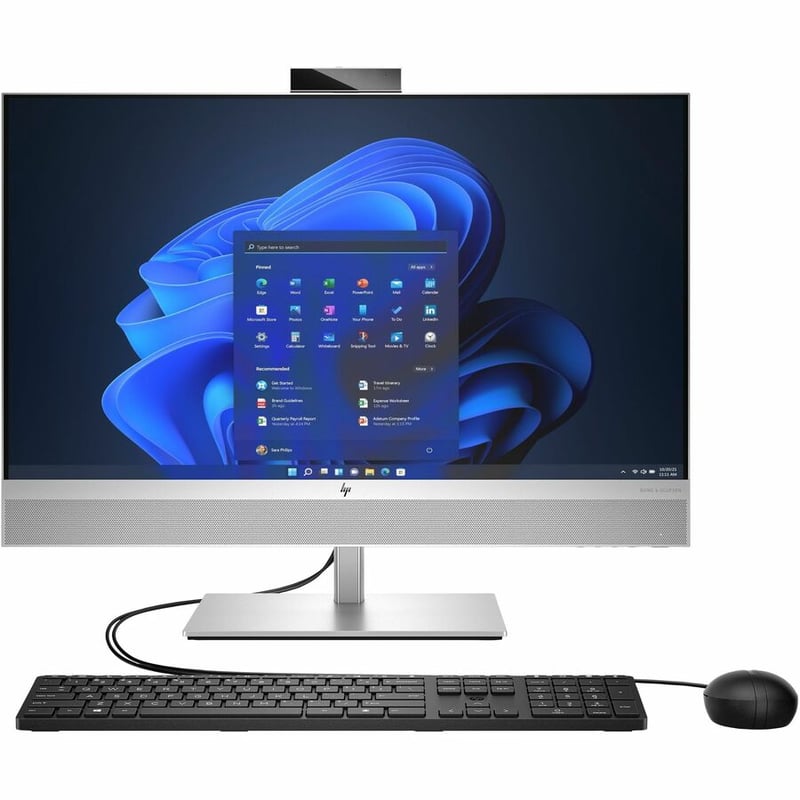 HP EliteOne 870 G9 All-in-One Computer - Intel Core i5 14th Gen i5-14500 - 16 GB - 512 GB SSD - 27" QHD - Desktop - Thumbnail 3