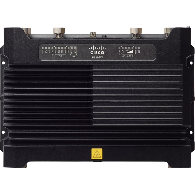 Cisco IR829GW Wi-Fi 4 IEEE 802.11n Cellular Modem/Wireless Router - Thumbnail 1