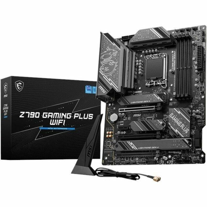 MSI Z790 GAMING PLUS WIFI Gaming Desktop Motherboard - Intel Z790 Chipset - Socket LGA-1700 - ATX - Thumbnail 5