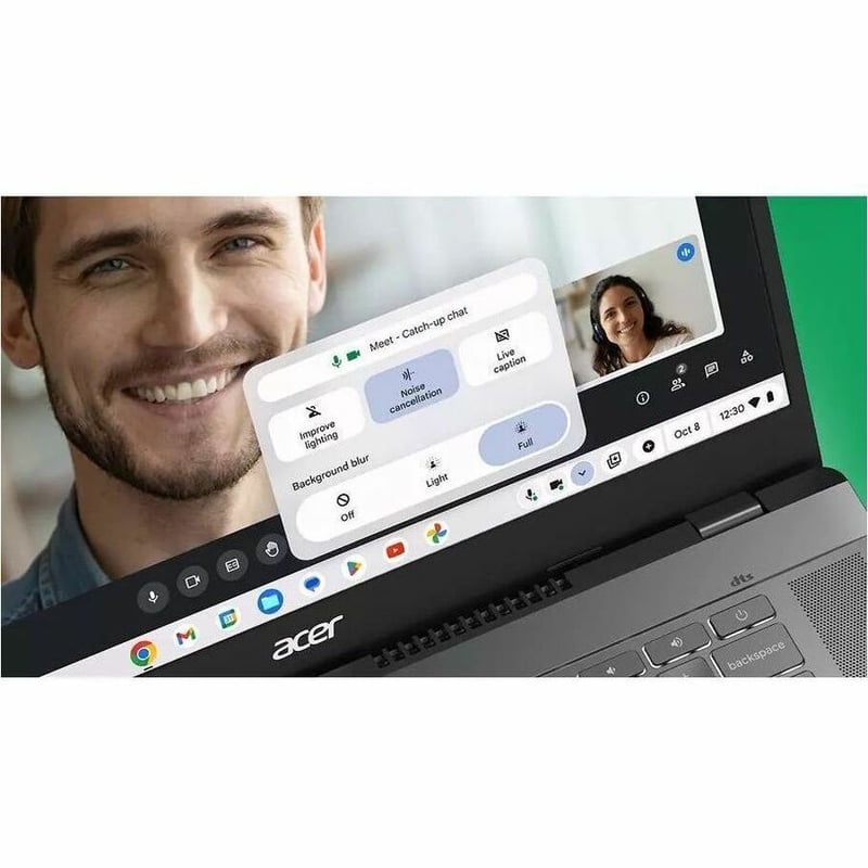 Acer Chromebook Plus 514 CBE574-1T-R8T7 14" Touchscreen Chromebook - WUXGA - 60 Hz - AMD Ryzen 3 7320C - 8 GB - 256 GB SSD - English (US) Keyboard - Iron