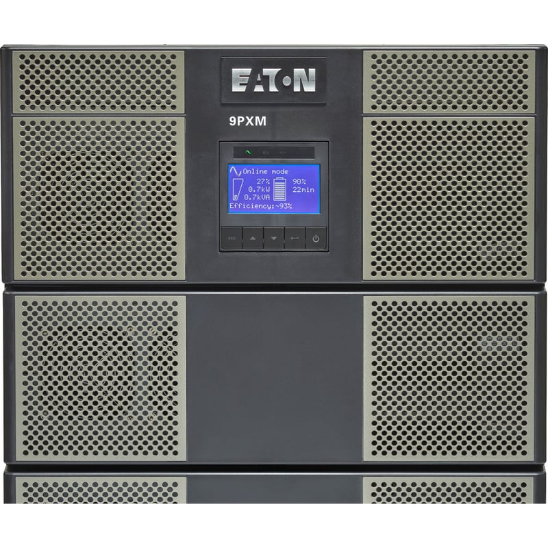 Eaton 9PXM 16kVA 14.4kW 208-240V N+1 Modular Scalable Online Double-Conversion UPS, Hardwired Input / Output, Cybersecure Network Card Included, 21U, TAA - Thumbnail 2