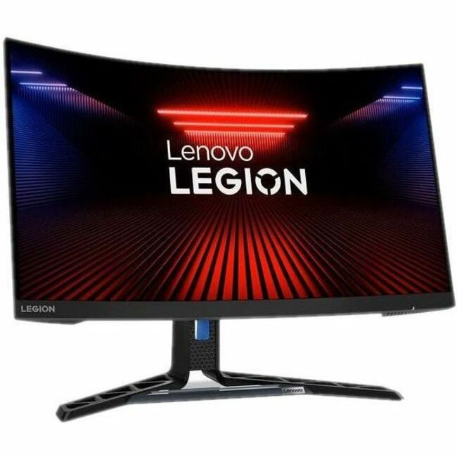Lenovo Legion R27fc-30 27" Class Full HD Curved Screen Gaming LED Monitor - 16:9 - Raven Black - Thumbnail 1