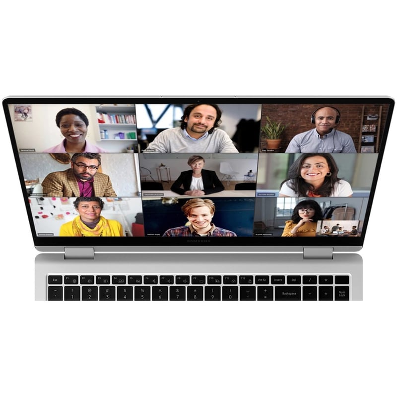Samsung Galaxy Book3 360 NP734QFG-KB1US 13.3" Touchscreen Convertible 2 in 1 Notebook - Full HD - Intel Core i7 13th Gen i7-1360P - Intel Evo Platform - 16 GB - 512 GB SSD - Silver - Thumbnail 3