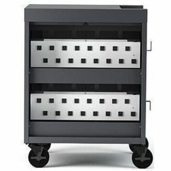 Bretford CUBE Cart Pre-Wired USB-C Charging Cart - Thumbnail 3