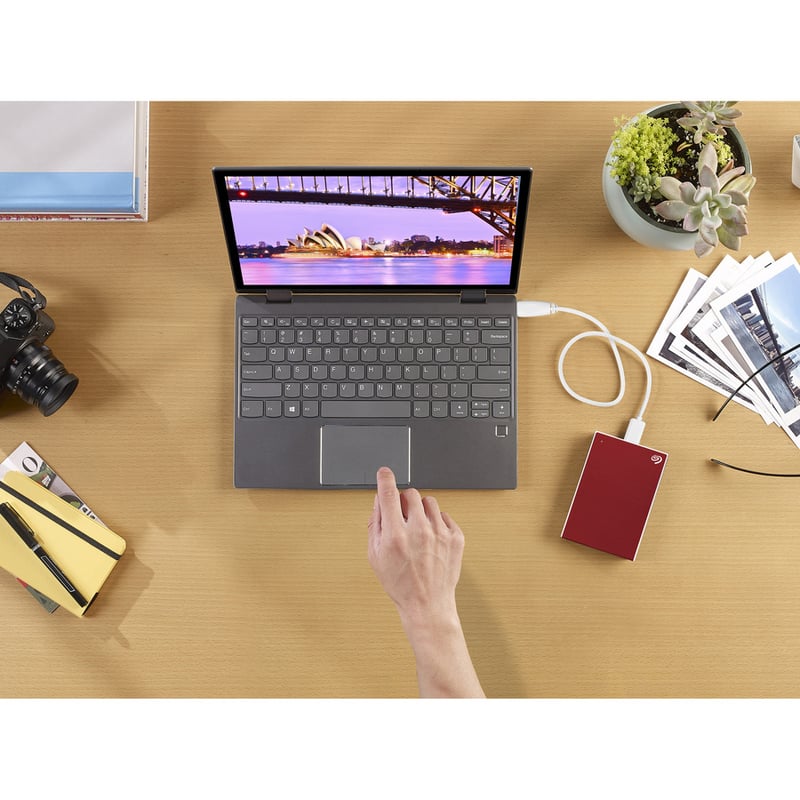 SEAGATE BACKUP PLUS PORTABLE 5TB HARD DRIVE 2.5 EXTERNAL RED - Thumbnail 3