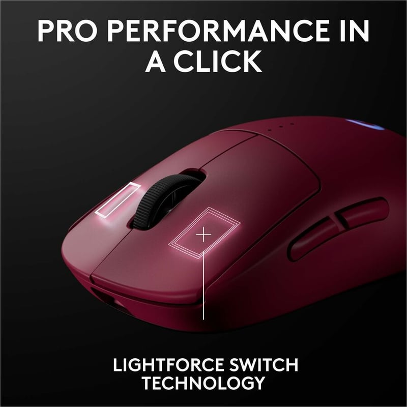 PRO 2 WIRELESS MOUSE - MAGENTA LOGITECH G - Thumbnail 3