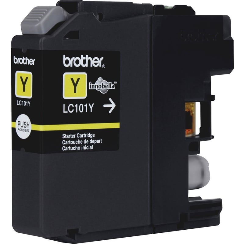Brother Genuine Innobella LC101Y Yellow Ink Cartridge - Thumbnail 3