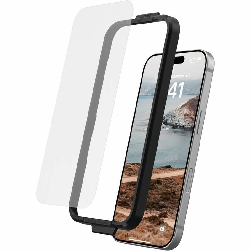 UAG GLASS SHIELD IPHONE 16 PRO- CLEAR - Thumbnail 2