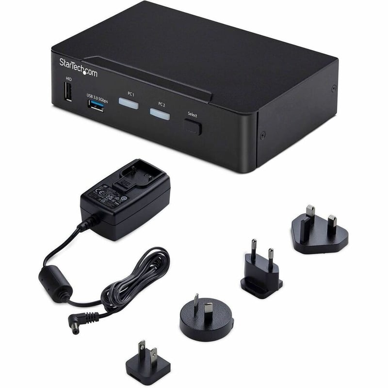 2-PORT DISPLAYPORT KVM SWITCH 4K 60HZ USB 3.0 EDID MANAGEMENT - Thumbnail 3