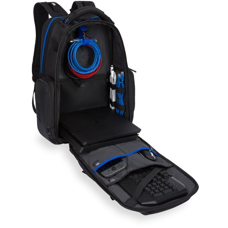 SwissGear ScanSmart 8121203410 Carrying Case (Backpack) for 17" Notebook - Black - Thumbnail 3