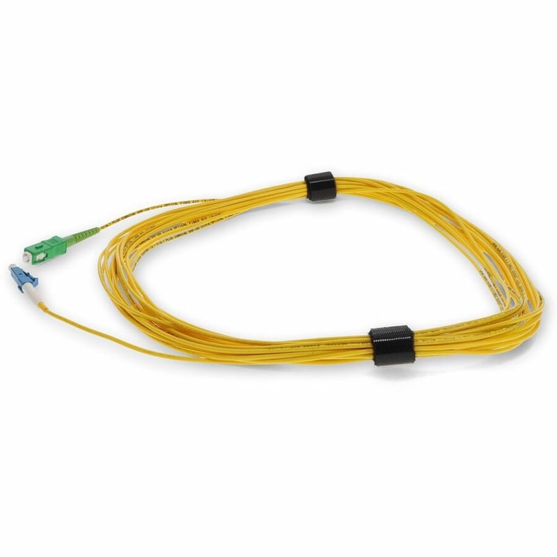 AddOn ADD-ASC-LC-5MS9SMF Fiber Optic Simplex Network Patch Cable - Thumbnail 2