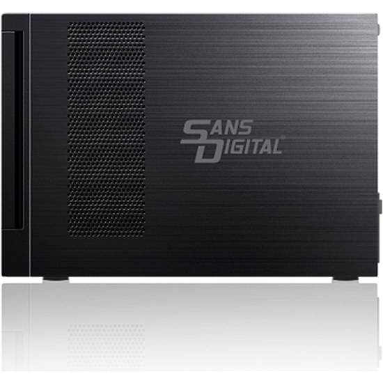 Sans Digital TowerRAID TR4U+B - 4 Bay SATA to USB 3.0 JBOD Enclosure (Black) - Thumbnail 3