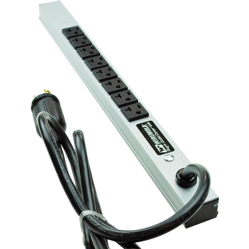Wiremold CabinetMATE 8-Outlet Power Strip - Thumbnail 1