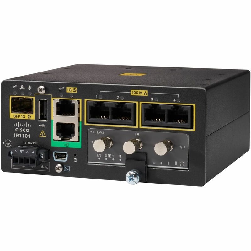 CISCO IR1101 INDUSTRIAL INTEGRATED SERVICES ROUTER RUGGED - Thumbnail 3
