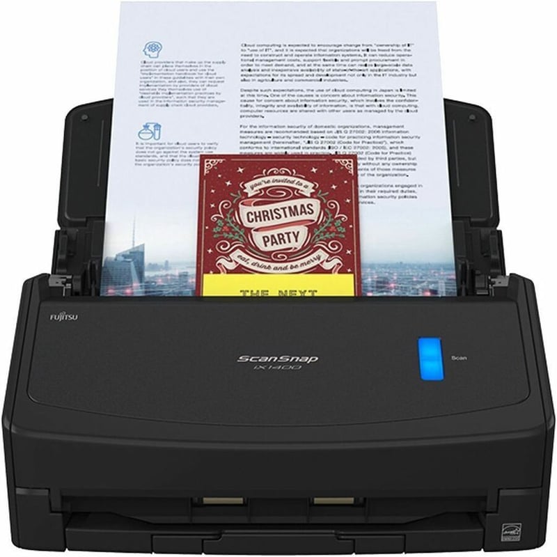 Fujitsu ScanSnap iX1400 Scanner Black
