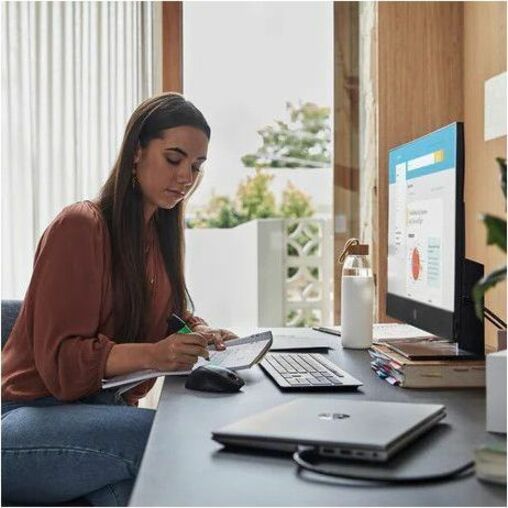 HP ProOne 440 G9 All-in-One Computer - Intel Core i5 12th Gen i5-12500 - 16 GB - 256 GB SSD - 23.8" Full HD - Desktop - Thumbnail 5