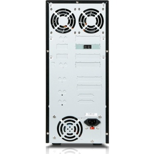 RAIDage JAGE9BT8HDSL-M1 Drive Enclosure 12Gb/s SAS, SATA/600 - Mini-SAS HD Host Interface Tower - Silver, Black - Thumbnail 3