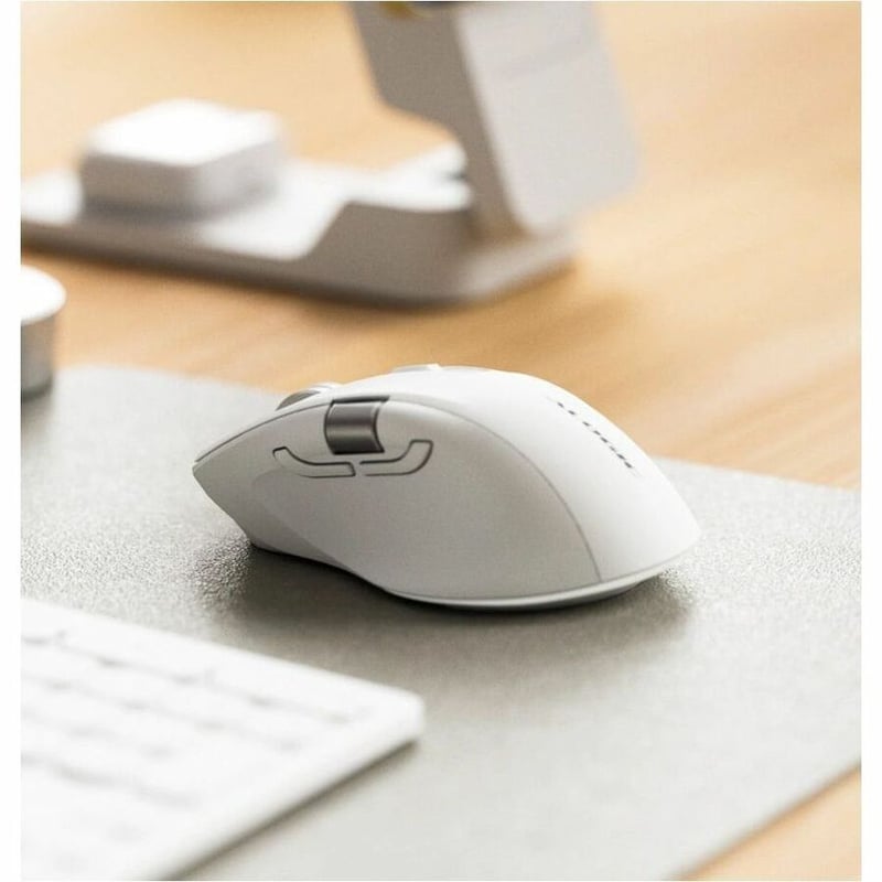 ALOGIC APEX BLUETOOTH 7 KEYS PROGRAMMABLE MOUSE-WHITE - Thumbnail 4