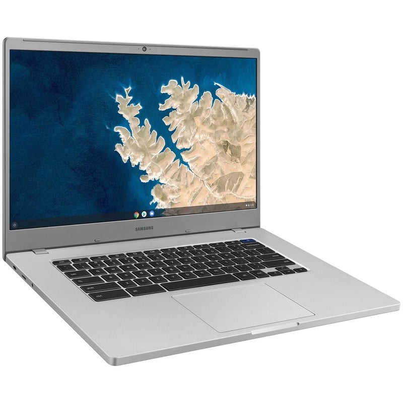 Samsung Chromebook 4+ XE350XBA 15.6" Chromebook - Full HD - 1920 x 1080 - Intel Celeron N4000 1.10 GHz - 4 GB Total RAM - 128 GB Flash Memory - Platinum Titan - Thumbnail 4