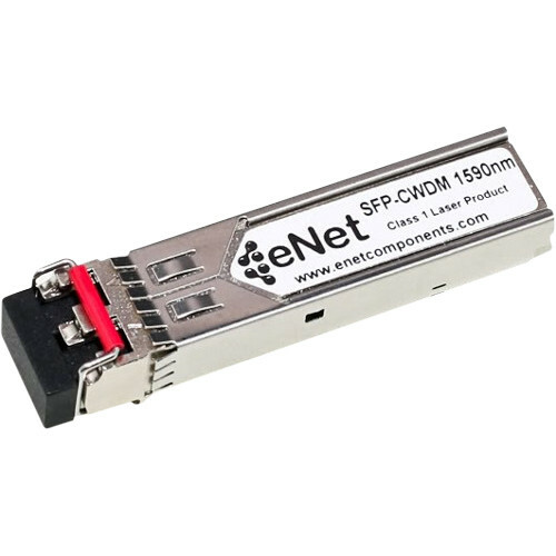 ENET Harmonic Compatible GSF9142-59 TAA Compliant Functionally Identical 1000BASE-CWDM SFP 1590nm 80km Duplex LC Connector