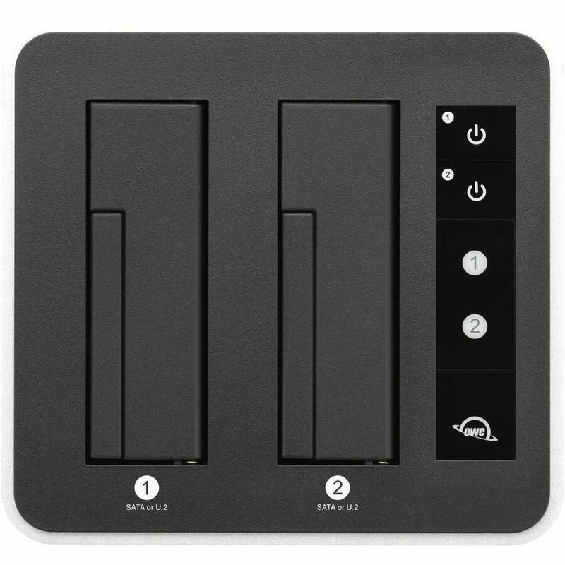 OWC DRIVE DOCK USB 10GB/S DUAL BAY SATA/U.2 NVME DRIVE SOLUTION - ACCESS UP TO T - Thumbnail 2