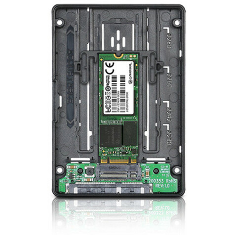 Icy Dock EZConvert MB703M2P-B M.2 SATA SSD to 2.5" SATA SSD Converter Adapter - Thumbnail 4