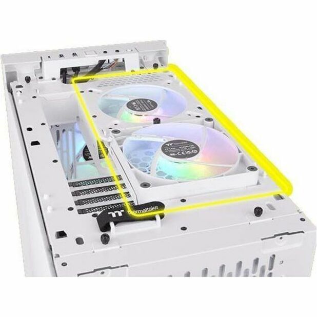 Thermaltake CTE T500 TG ARGB Snow Full Tower Chassis - Thumbnail 2