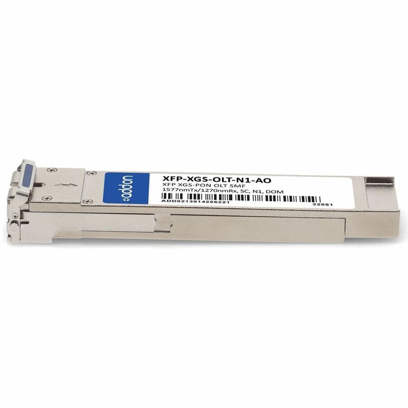 AddOn MSA and TAA 10GBase-N1 XFP OLT Transceiver (SMF, 1577nmTx/1270nmRx, 20km, SC, DOM) - Thumbnail 2