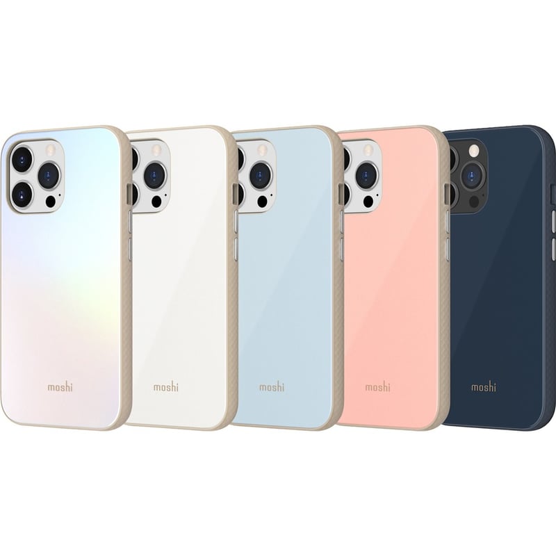 Moshi iGlaze for iPhone 13 Pro - Blue - Thumbnail 2