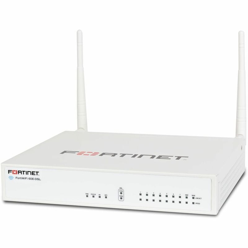 Fortinet FortiWifi FWF-60E-DSL Network Security/Firewall Appliance - Thumbnail 2