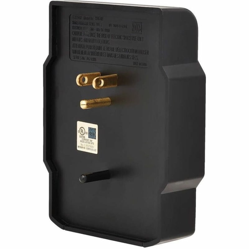 Tripp Lite by Eaton 6-Outlet Surge Protector Direct Plug-In 750 Joules Diagnostic LED Black - Thumbnail 4