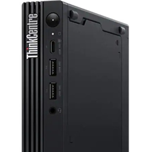 Lenovo ThinkCentre M60q 12C6000AUS Chromebox - Intel Core i3 12th Gen i3-1215U Hexa-core (6 Core) 1.20 GHz - 32 GB RAM DDR4 SDRAM - 256 GB M.2 PCI Express NVMe 4.0 x4 SSD - Tiny - Black - Thumbnail 4