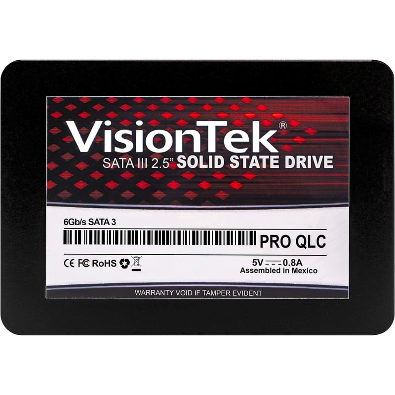 VisionTek PRO QLC 250 GB Solid State Drive - 2.5" Internal - SATA (SATA/600) - Thumbnail 1