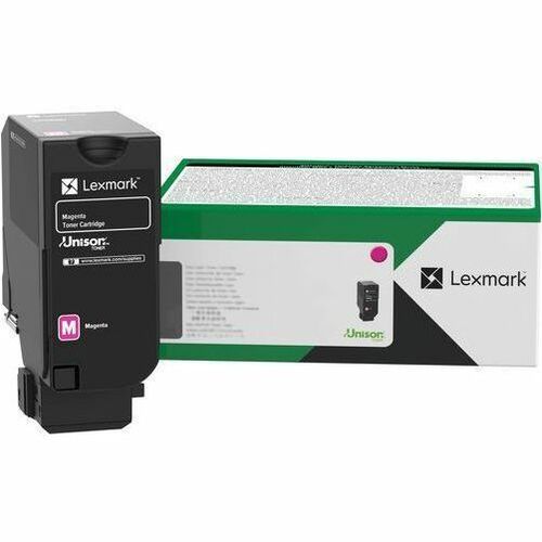 Lexmark Unison Original Laser Toner Cartridge - Magenta Pack - Thumbnail 1