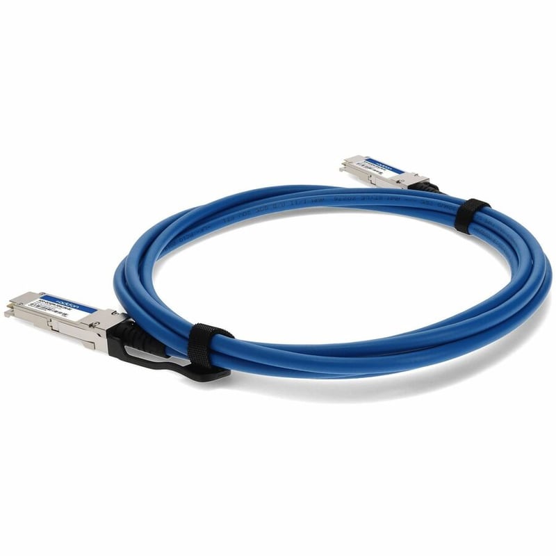 AddOn Cisco® QSFP-H40G-CU2M to Palo Alto Networks® PAN-QSFP-40GBASE-SR4 Compatible TAA Compliant 40GBase-CU QSFP+ to QSFP+ Direct Attach Cable (Passive Twinax, 2m) - Thumbnail 3