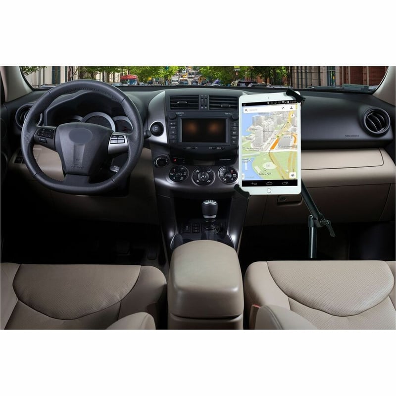 CTA Digital Aluminum Security Vehicle Mount for 7-14 Inch Tablets, Including iPad 10.2-inch (7th/ 8th/ 9th Generation) - Thumbnail 5